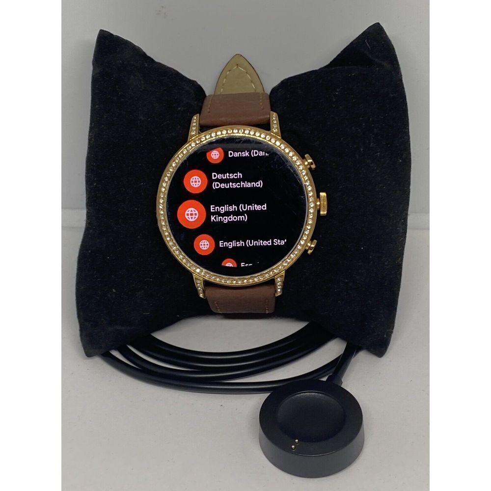 Fossil Gen 4 Authentic Digital Dial Smart Watch Custom Band FTW6015 AB174